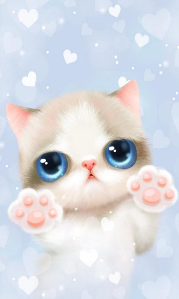 唯美 治癒 可愛 手繪小動物 美人‖桌布