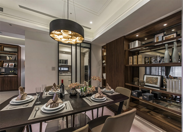 無主燈的設計是為了更明亮