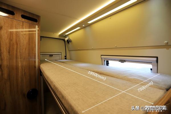 B型車沒空間？動力弱？5門4座3.0T動力+2床，衛航K590橡木房車
