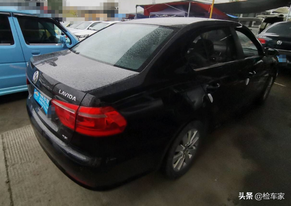 5萬塊錢開心撿漏1.4T的大眾朗逸，檢測後賣家卻不願意賣了