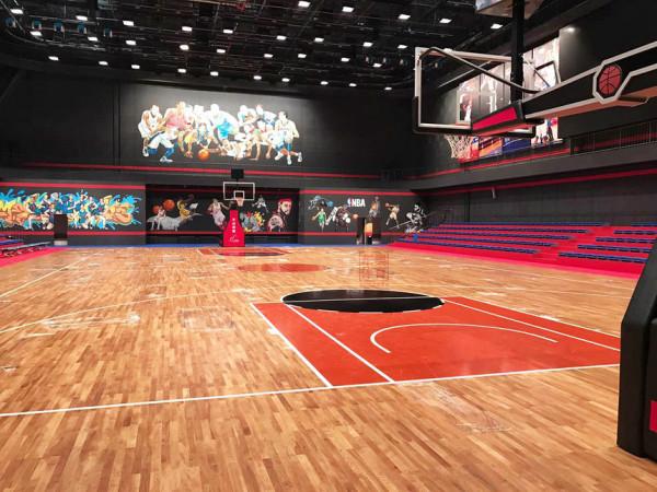 東奧體育｜運動木地板面板刷漆