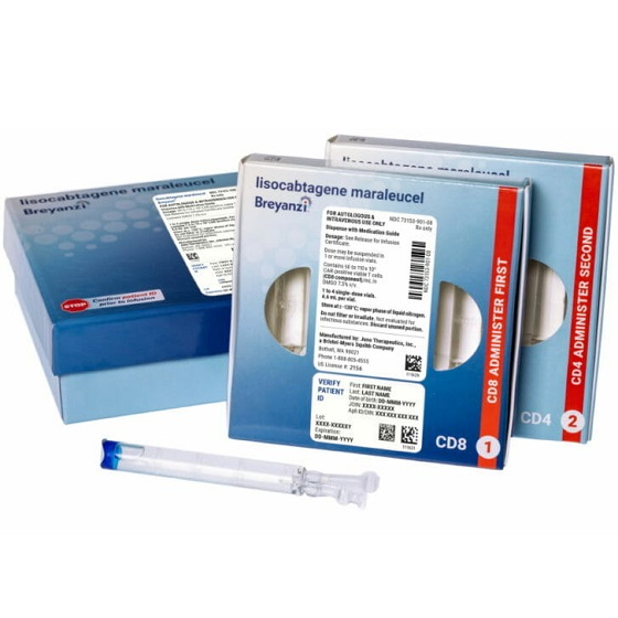 CAR-T細胞療法Breyanzi二線治療大B細胞淋巴瘤獲FDA優先審查