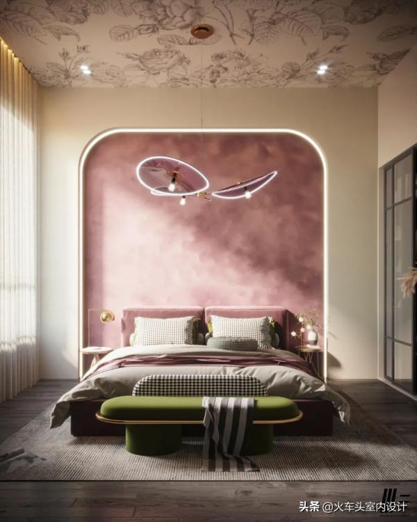 這些輕奢系臥室裝修設計真美