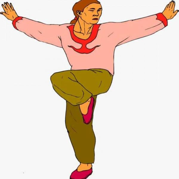 “金雞獨立”適合中老年人的一項運動 “金雞獨立”適合中老年人的一項運動