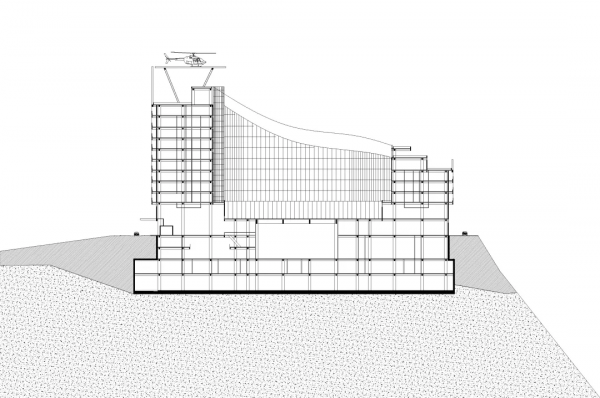 中國建築又一項世界之最！新雪國金頂酒店建有638米高穿山電梯