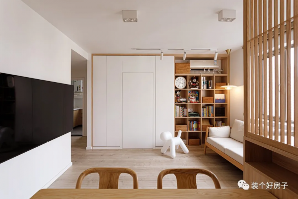 海淀媽媽的育兒經都藏在這68m²!30W做24m²收納區,利用率提高30% 海淀媽媽的育兒經都藏在這68m²!30W做24m²收納區,利用率提高30%