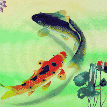 錦鯉動圖欣賞