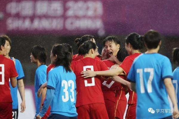 女足聯合隊2比1逆轉江蘇 王霜傳射助晉級四強