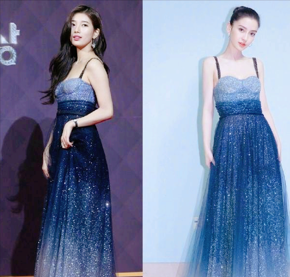 當女明星撞衫時，林心如次次都輸，52歲的陳紅卻贏了32歲的景甜