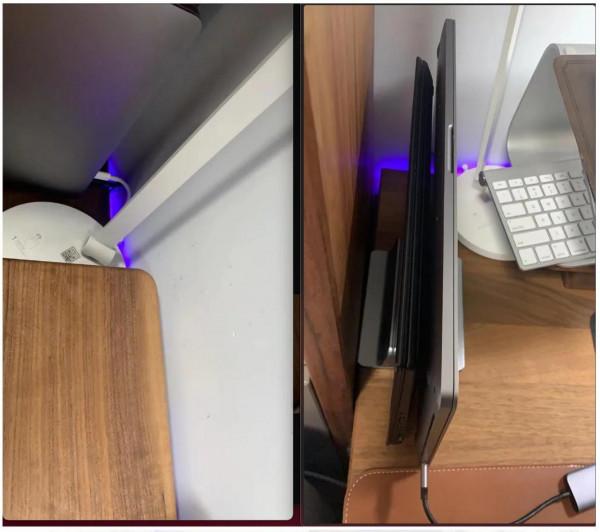 閒暇時刻收拾的桌面，燈光&plus;音效&plus;理線佈置