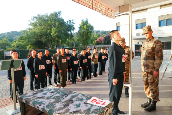 全軍選調來了！福建省軍區組織集中選調少校以下軍官考核