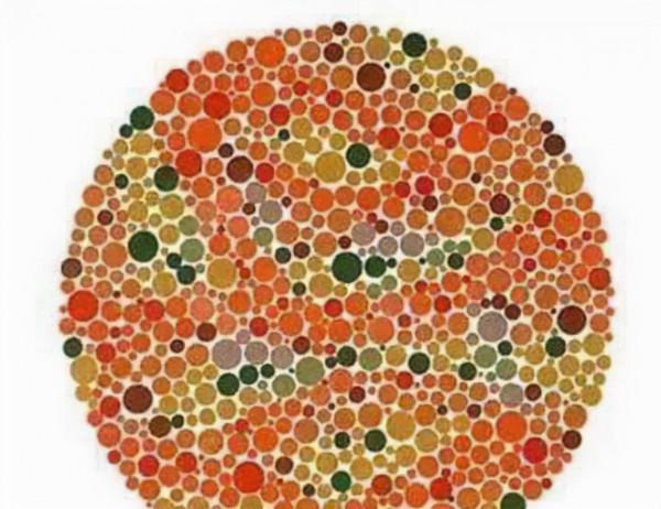 快拿給孩子測試紅綠色盲，第六張只有色盲才能識別