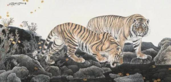 &OpenCurlyDoubleQuote;虎&rdquo;奮四蹄騰空躍，百卉爭妍迎新春（柳橋峪村）