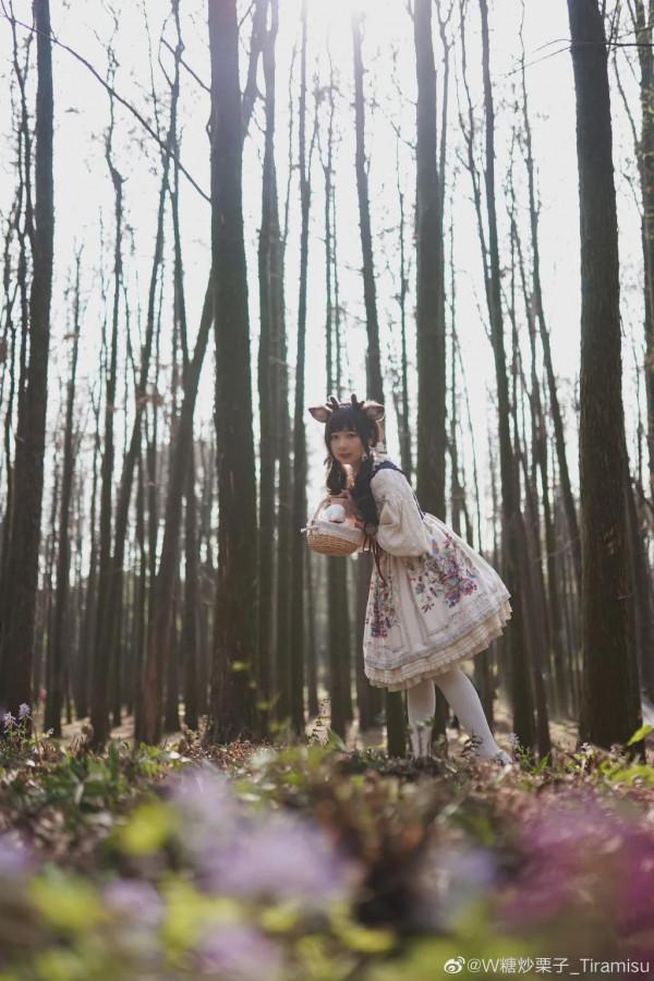 Lolita：鹿鹿帶小羊漫步春之森林