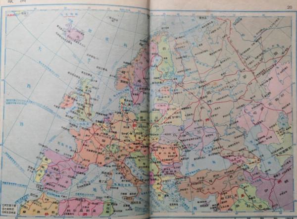 世界地圖變遷史—歐洲