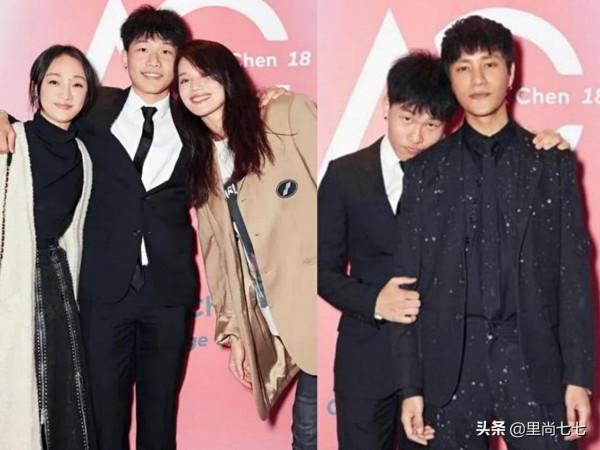 陳坤兒子19歲生日，剃寸頭戴耳釘打扮成爸爸模樣，五官終於像陳坤