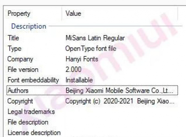 小米Sans代替小米蘭亭Pro 小米Sans代替小米蘭亭Pro