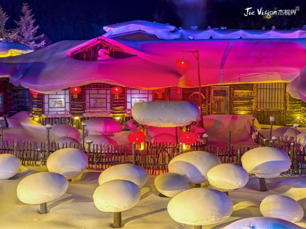 雪後夜景怎麼拍？攝影師給您幾點建議 走進最具年味的雪鄉聊攝影