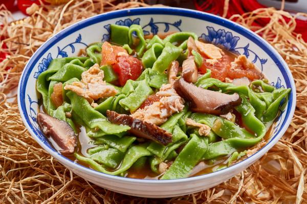 陝西菠菜面的製作方法 陝西菠菜面的製作方法