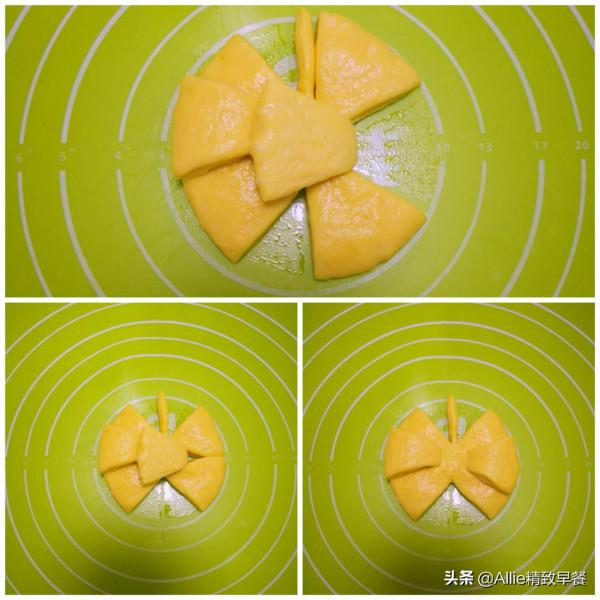 用南瓜做蝴蝶結麵食，有詳細圖解，治癒挑食的女寶寶，寶媽學起來