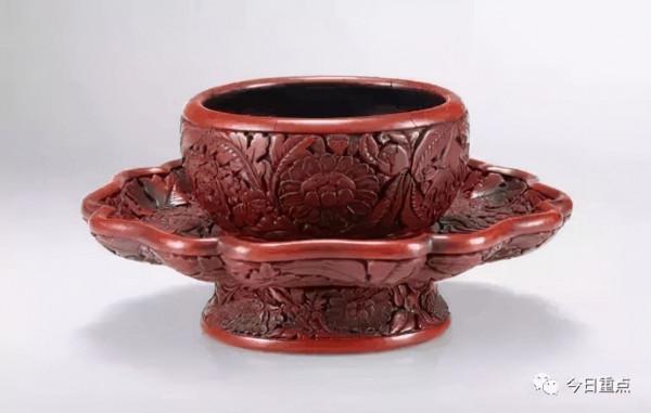 剔紅又稱“雕紅漆”收藏和鑑賞