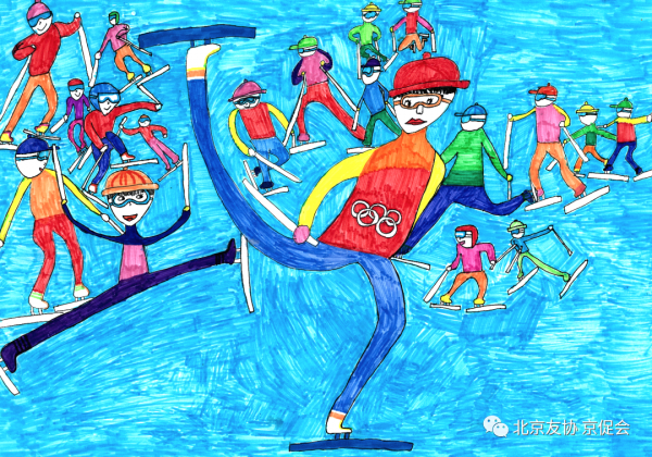 &OpenCurlyDoubleQuote;祝福冬奧&CenterDot;圓夢冰雪&rdquo;國際青少年繪畫邀請展獲獎作品展示之二十四