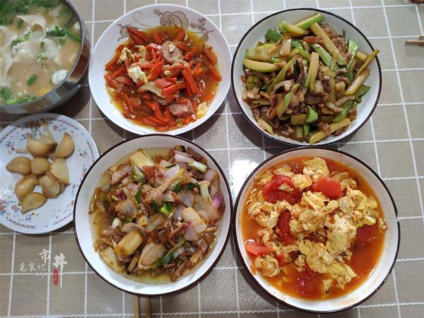 河南一家人7天的午餐,入冬後伙食有點好,網友:想來蹭飯 河南一家人7天的午餐,入冬後伙食有點好,網友:想來蹭飯