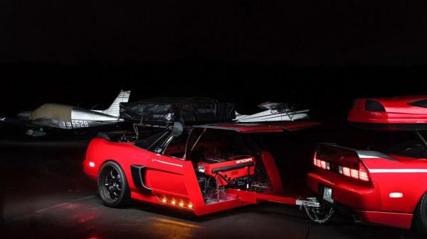 NSX改拖車,這兄弟是怎麼想的? NSX改拖車,這兄弟是怎麼想的?