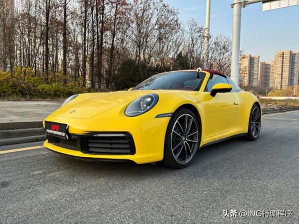 保時捷911刷ECU升級ING特調，3.5s破百連尾燈都看不到