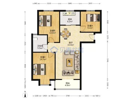 110平以上三房，所見所聞評分，你見過幾個呢？