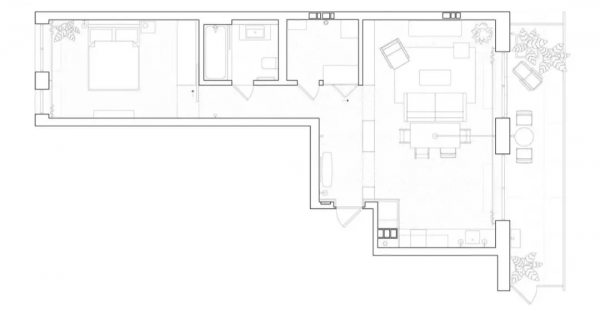 79㎡白木配色，粗獷和細膩碰撞出豐富層次