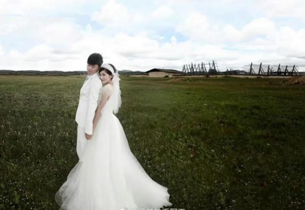 張傑謝娜婚紗照,你早年的婚紗照有沒有這種風格的 張傑謝娜婚紗照,你早年的婚紗照有沒有這種風格的