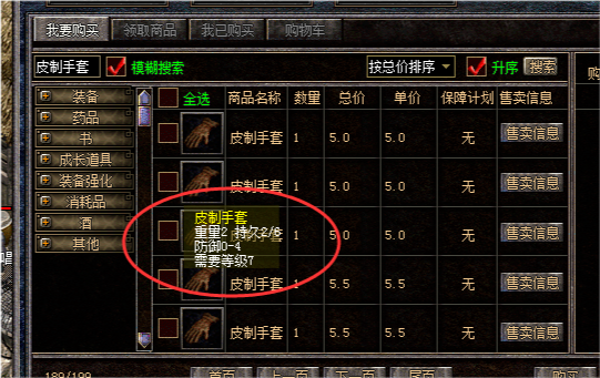 百區那些屬性強悍的皮製手套，各種屬性都有佼佼者