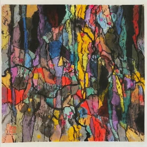 峰無坦途：李忠翔彩墨作品欣賞