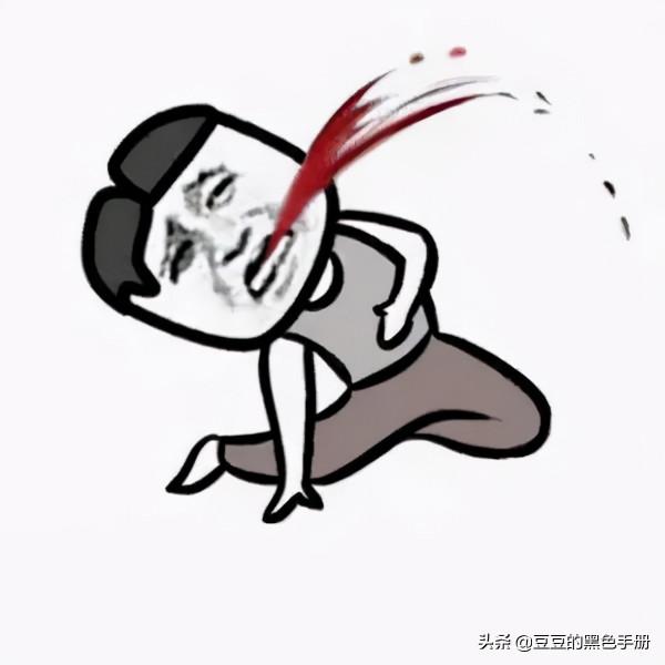 抱歉我笑了！影視劇中的吐血戲，有人像裝了噴泉，有人像在放煙花