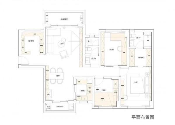 125㎡現代簡約風，黑白灰+木色，高階又大氣，進門就被迷住了