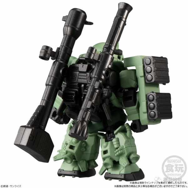 模玩資訊：萬代可動食玩新系列 MOBILITY JOINT GUNDAM VOL.1