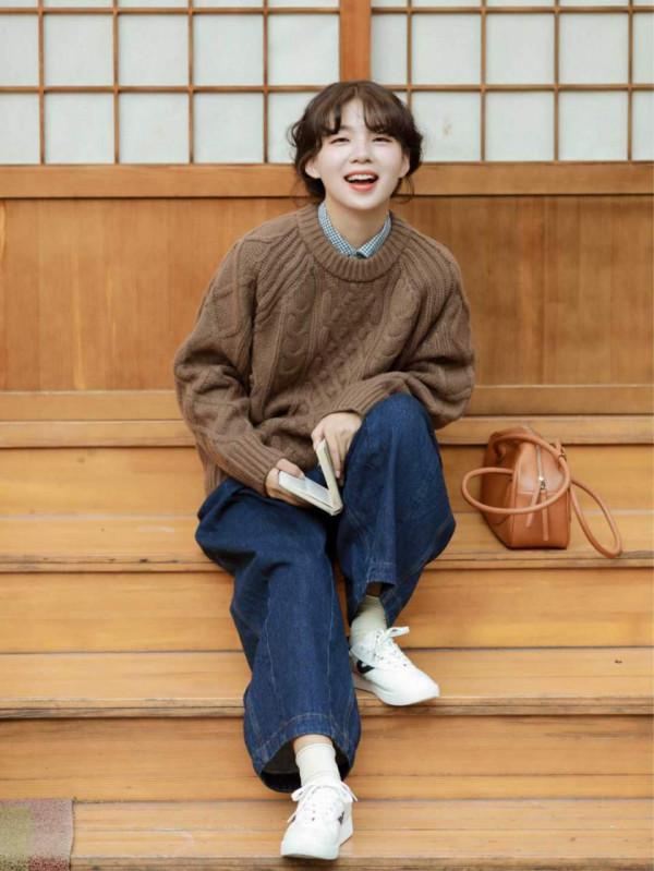 小個子女生不露腿穿搭法來嘍！又美又可愛，軟糯效果真的超減齡