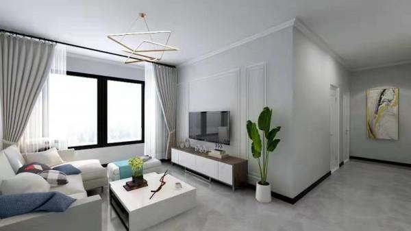 （一）自裝98㎡的房子，目前硬裝控制在5W左右，風格是：簡約簡單