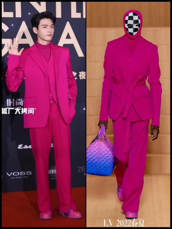 今晚時尚先生的生圖充滿了「驚喜」與「驚」