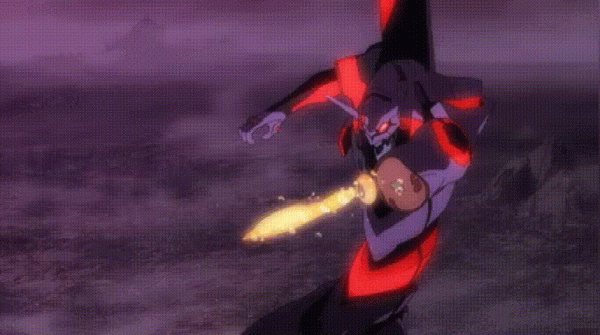 《新世紀福音戰士》第十四使徒力天使，被初號機吞噬的超強怪物