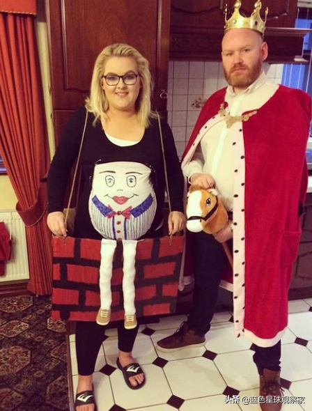 萬聖節，孕婦原來還能裝成這樣？20張腦洞大開的孕婦裝扮（一）