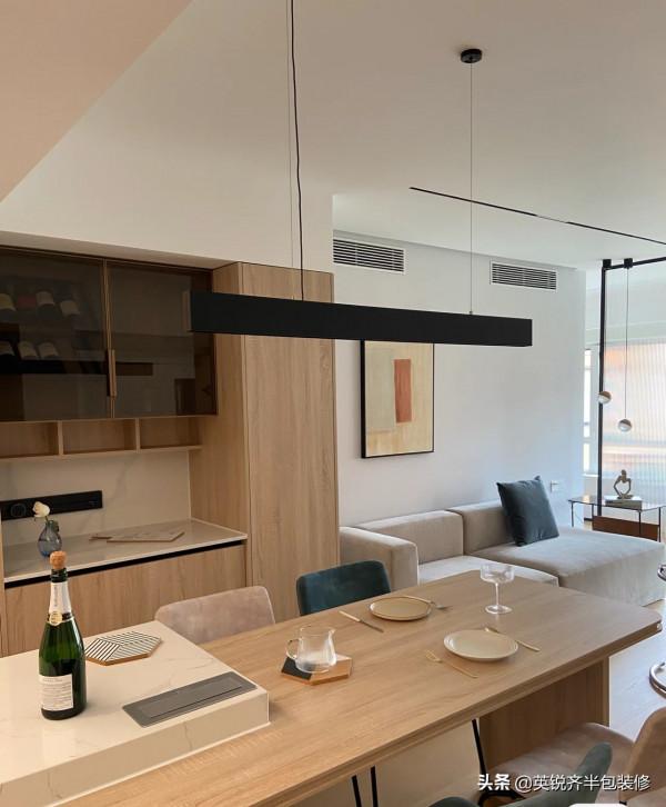 假如你家餐廚能做島臺，這樣的開放式廚房才最完美