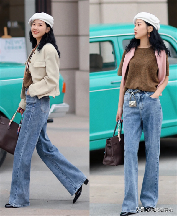 入秋後闊腿褲就過時了，今年流行這4種褲子，時髦好看又保暖