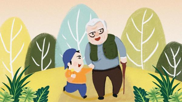 匯文書聯與黑龍江教育出版社聯合出版稀有育孫佳作《祖孫天倫》