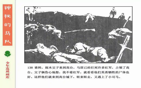 驚險戰鬥故事《神秘的馬隊》