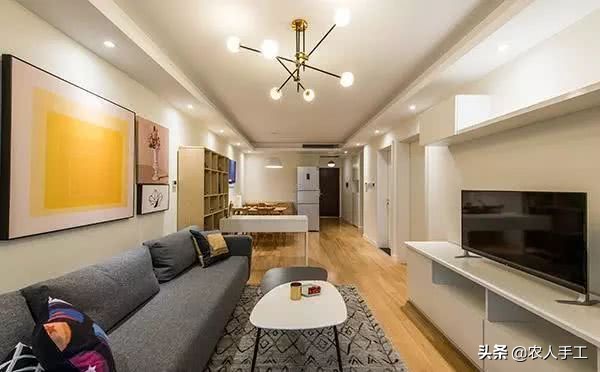 裝修了4個月完工，看到的第一感覺很溫馨，裝修才花費10萬左右