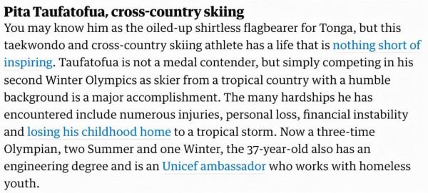 湯加火山噴發引發海嘯，奧運赤膊&OpenCurlyDoubleQuote;旗手小哥&rdquo;與父親失聯！2屆夏奧1屆冬奧書寫傳奇，北京也盼望你的到來