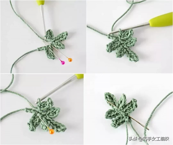 家裡的電源線用這招改造太讚了，多種葉子的鉤法，美爆整個家