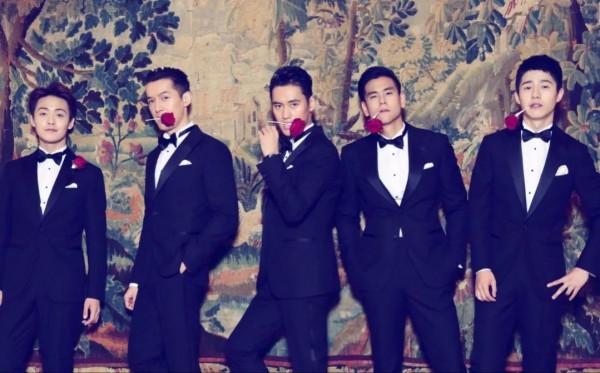 高顏值伴郎伴娘團